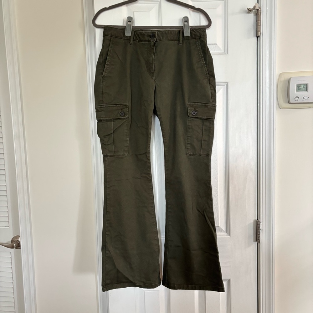 Banana Republic Bootcut Cargo Chino Pants